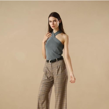 RISANTRY Black Belt for Women Stylish Soft Faux Leather