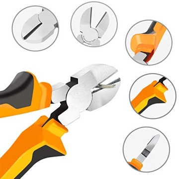 BOENFU 6" Heavy Duty Wire Cutter for Crafts & Florals