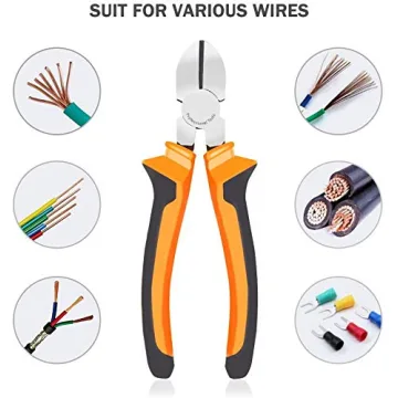 BOENFU 6" Heavy Duty Wire Cutter for Crafts & Florals