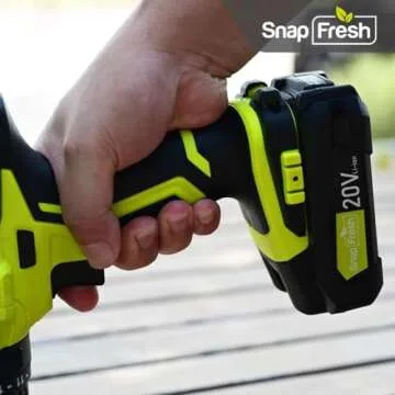 SnapFresh 20V 4.0Ah Li-ion Battery, (Not Compatible with Other Brands), Lithium-Ion Battery Support Fast Charging(BBT-DC40A)