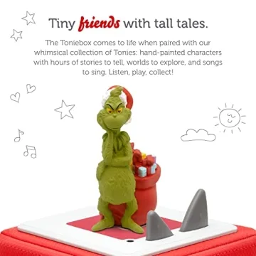 Tonies Grinch Audio Play Character for Kids Christmas Fun