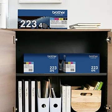 Brother TN223 Toner Four Pack for Quality Printing