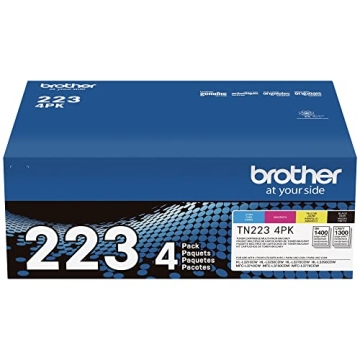 Brother TN223 Toner Four Pack for Quality Printing