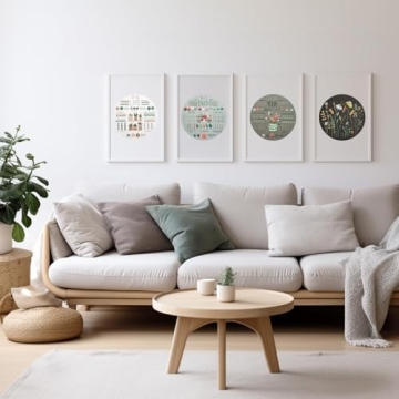 ETSPIL Complete DIY Embroidery Kit for Beginners and Adults