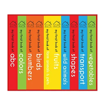 My First Library 10 Board Books Boxset for Toddlers
