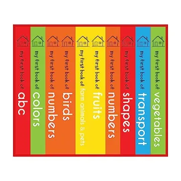 My First Library 10 Board Books Boxset for Toddlers