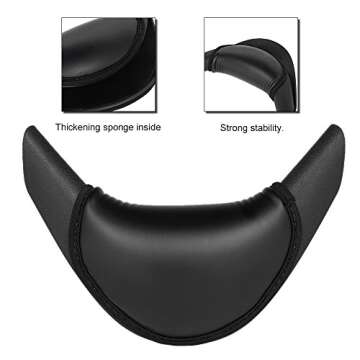 Anself Hair Spa Neck Rest Pillow Salon Shampoo Bowl Gripper Soft Silicone + Sponge Neck Rest Cushion