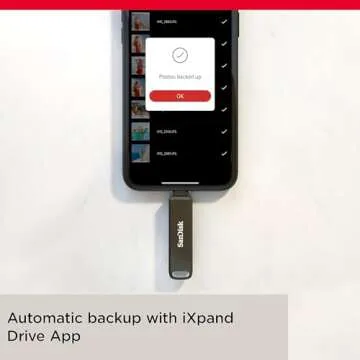 SanDisk 256GB iXpand Flash Drive Luxe for iPhone and PCs