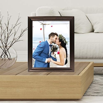 Lawrence Frames 535580 Bronze 8x10 Picture Frame with Glass