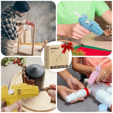 ROMECH Mini Hot Glue Gun with 30 Glue Sticks, Fast Heating