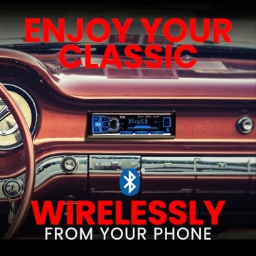 BOSS Audio Systems 611UAB Bluetooth Car Stereo - Versatile Audio System
