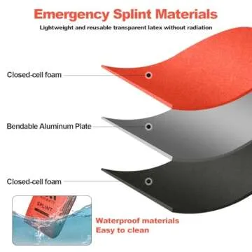 AID MATE 36" First Aid Splint - Lightweight & Waterproof