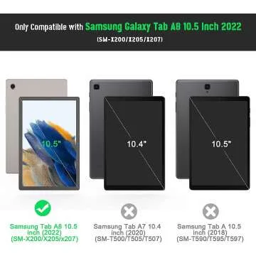 Galaxy Tab A8 10.5 Case - Shockproof Kickstand Cover