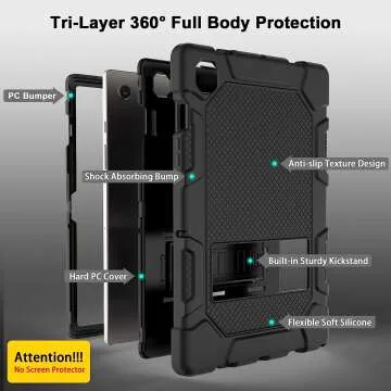 Galaxy Tab A8 10.5 Case - Shockproof Kickstand Cover