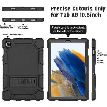 Galaxy Tab A8 10.5 Case - Shockproof Kickstand Cover