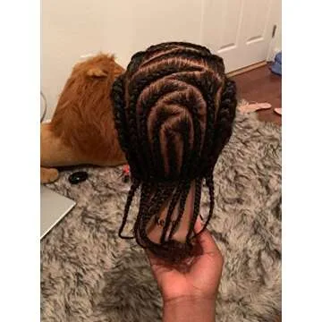 Longruner Afro Hairdresser Training Head - 100% Human Hair