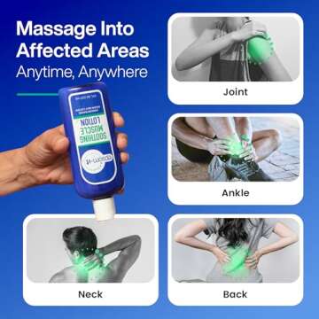 EPSOM-IT Soothing Muscle Lotion - Epsom Salt Magnesium Sulfate Cream with Arnica for Muscle Stiffness, Discomfort, Topical Magnesium Lotion, Leg Cramps, Restless Legs, Knee and Achy Feet, 8.0 oz.