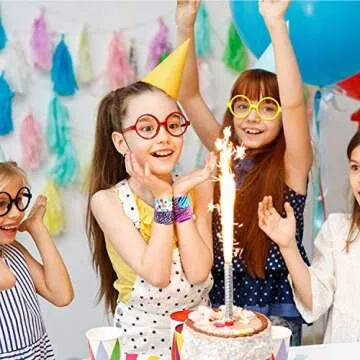 Colorful Slap Bracelets Party Pack Fun for All Ages - 25 Count