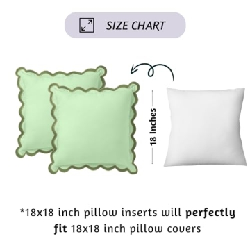 Folkulture 2 Pack Decorative Throw Pillow Covers 18x18