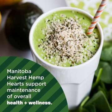 Manitoba Harvest Organic Hemp Hearts | 10g Protein & Omega 3