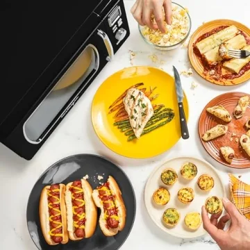 Retro Microwave Oven 900W - Nostalgia Kitchen