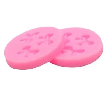 HengKe Mini Bow Silicone Molds for Creative Baking and Crafts