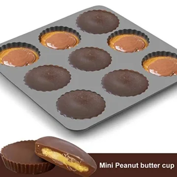 Palksky Chocolate Almond Peanut Butter Cup Mold Set