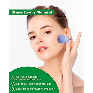 SHKIBY Silicone Cupping Set - Anti Cellulite & Facial Cups