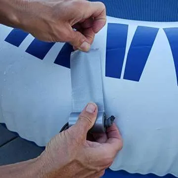 Coopers Bay Mini Duct Tape - Heavy Duty Pocket Size Rolls for Camping, Travel, Medical, Cycling, Vehicle, Etc. - 3-Pack - 2" Wide x 10 Feet per Roll (Grey)