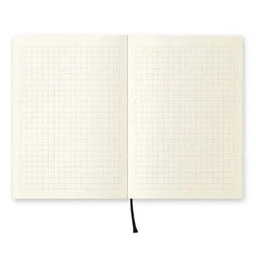 DESIGNPHIL Midori 15001006 Notebook, MD Notebook, Paperback, Square Ruled