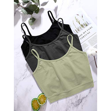 Boao 4 Pack Women's Cropped Tank Tops - Stylish Comfort