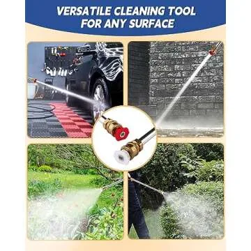 Animgrth Jet Nozzle Power Washer for Garden Hose