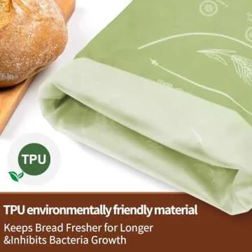 Reusable Bread Bags for Fresh Homemade Bread Storage