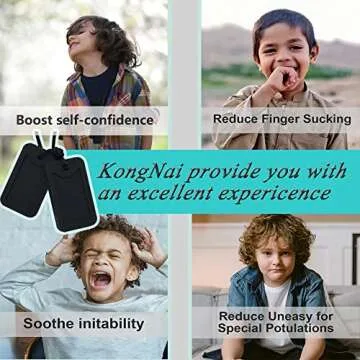 KongNai Sensory Chew Necklace for Anxiety Relief