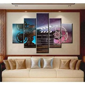 Vintage Paintings Artwork - Gallery Wrapped Decor