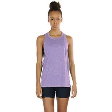 icyzone Women's Training Tank Tops - Pack of 3 Tops