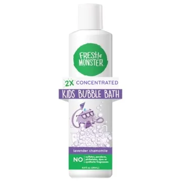 Hypoallergenic Natural Bubble Bath for Kids - Safe, Fun & Eco-Friendly