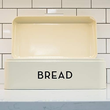 Stylish Ivory Bread Box by Now Designs - Durable & Elegant
