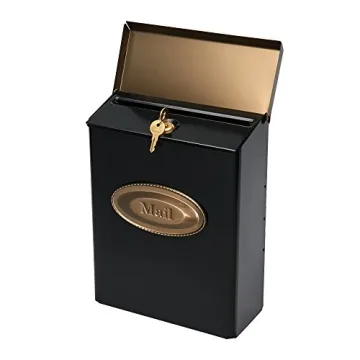 Locking Mailbox Stylish Durable Galvanized Steel