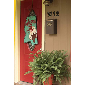 Locking Mailbox Stylish Durable Galvanized Steel