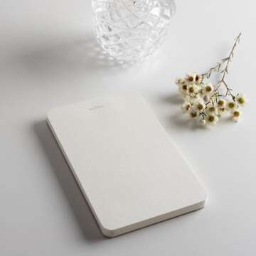 Pinesman - Elegant Desk Notepads for Professionals, Executive's Memo Pads, Minimalist, Gold Foiled, ...