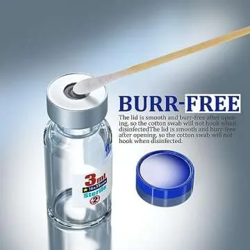 Ks-Tek Sterile Empty Vials with Self Healing Ports