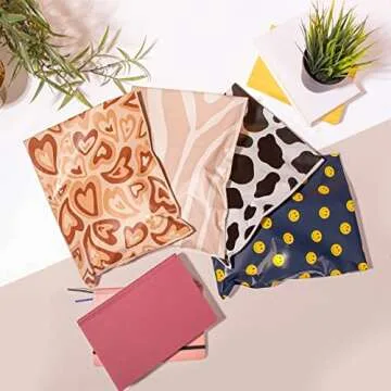 SaintCloudMailers - Poly Mailers 10x13-100 Pack - Shipping Bags for Small Business - Shipping Envelopes - Packing Envelopes - 10x13 Mailers Poly Bags (CowPrint)