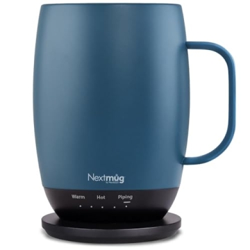 Nextmug Plus - Temperature-Controlled Self-Heating Coffee Mug 18 oz