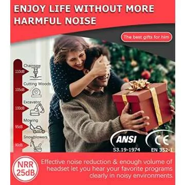 PROHEAR 037 Bluetooth Headphones with 30dB Noise Reduction