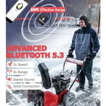 PROHEAR 037 Bluetooth Headphones with 30dB Noise Reduction