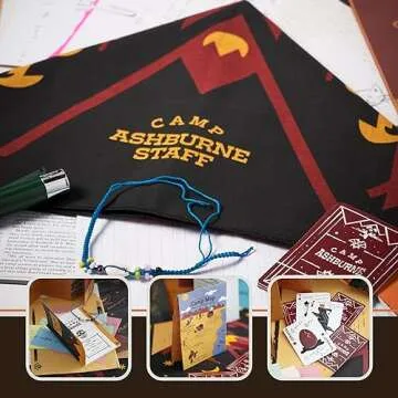 Hunt A Killer: Camp Calamity - Solve a Murder at a Summer Camp, Interactive Unsolved Mysteries Game, Mystery Box for Game Night, Murder Mysteries Card, Puzzle, and Board Games, for Ages 14+