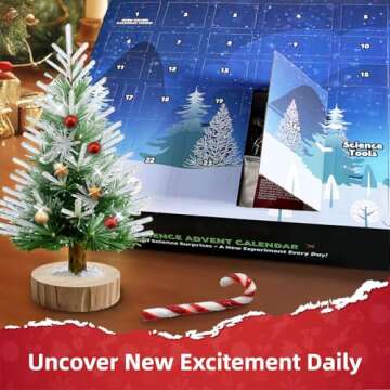 GobiDex Science Kits for Kids Boys Girls Age 8-12 - Educational Stem Toy Featuring Experiments Like Gingerbread Man, Christmas Crystal Tree, and More