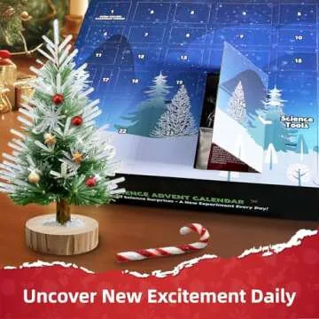 GobiDex Science Kits for Kids Boys Girls Age 8-12 - Educational Stem Toy Featuring Experiments Like Gingerbread Man, Christmas Crystal Tree, and More