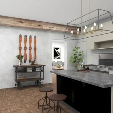 Wooden Airplane Propeller Decor - 48" Tall